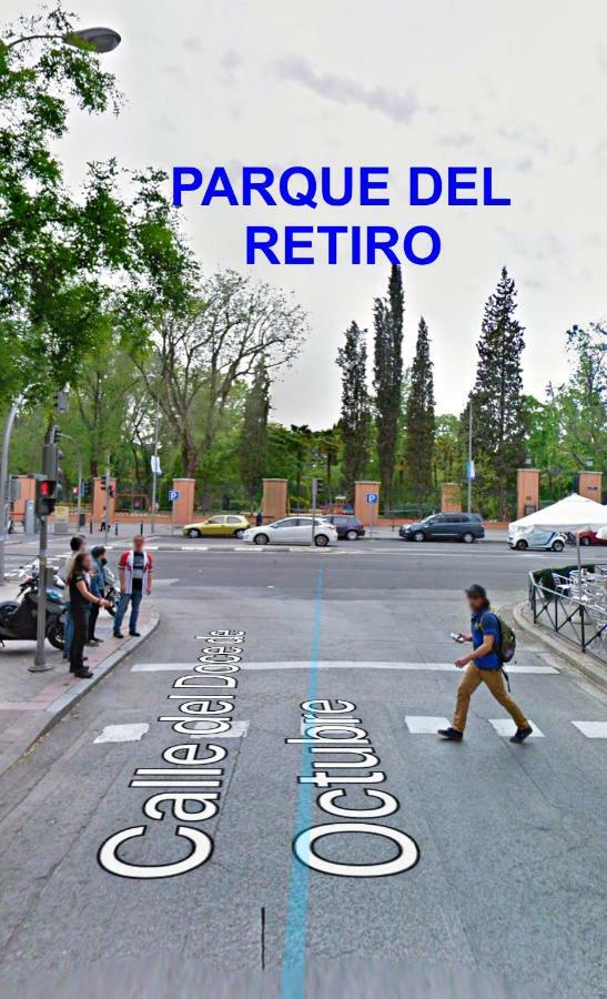 马德里Exclusivo Y Luminoso Piso En El Parque Del Retiro公寓 外观 照片